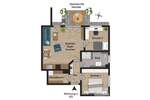 Etagenwohnung Klein Meckelsen - 3 Zimmer, 70 m&sup2;, 266.000&euro; | Angebot:25699481