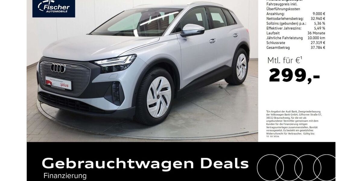 Audi Q4 e-tron 18.538 km 41.940 &euro; Ursensollen 92289