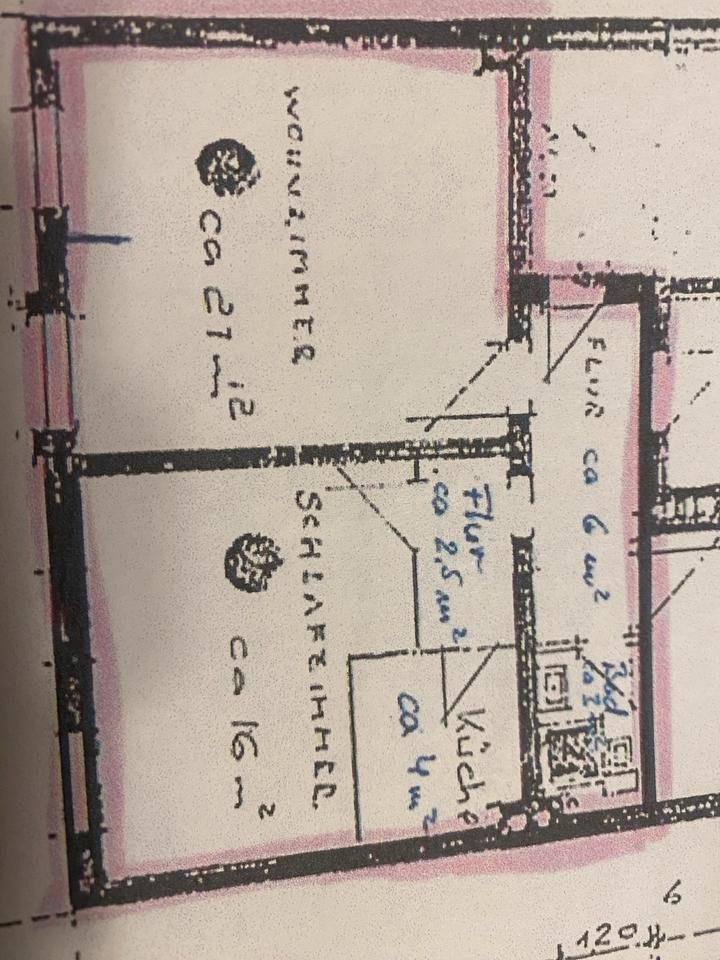 Vermietete 2 Zimmerwohnung