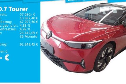 VW ID.7 21.652 km 57.680 &euro; Frankfurt 60326