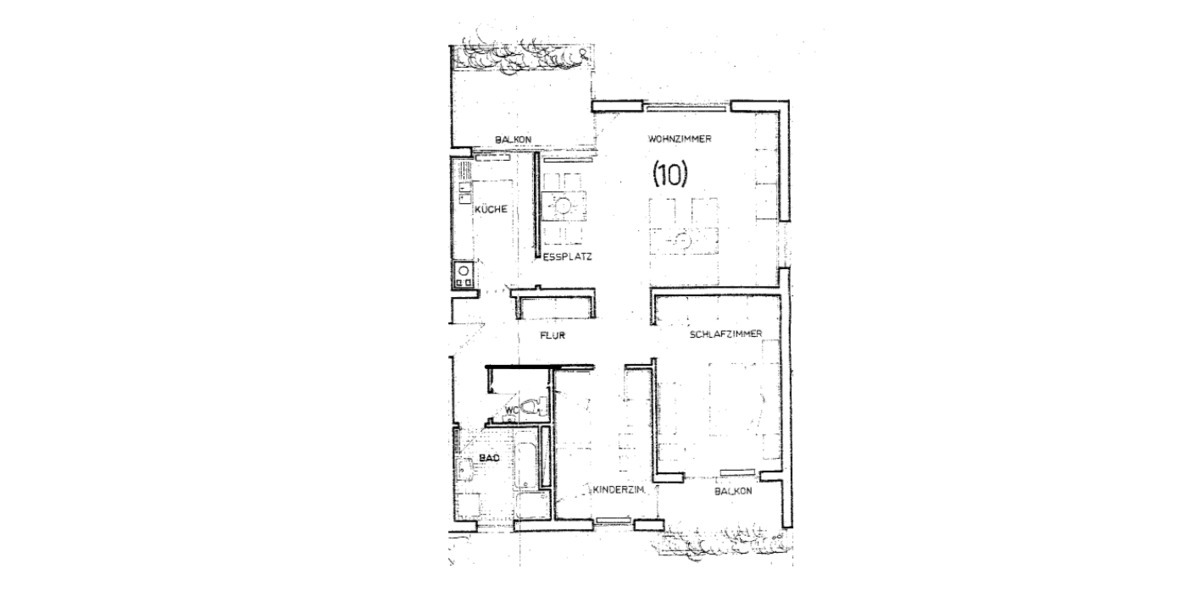 Etagenwohnung Kenzingen - 3 Zimmer, 96 m&sup2;, 310.000&euro; | Angebot:25374485