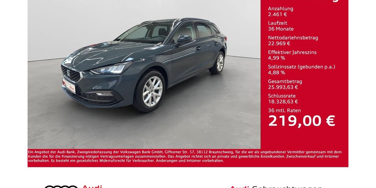 Seat Leon 1.050 km 25.430 &euro; Giessen 35394