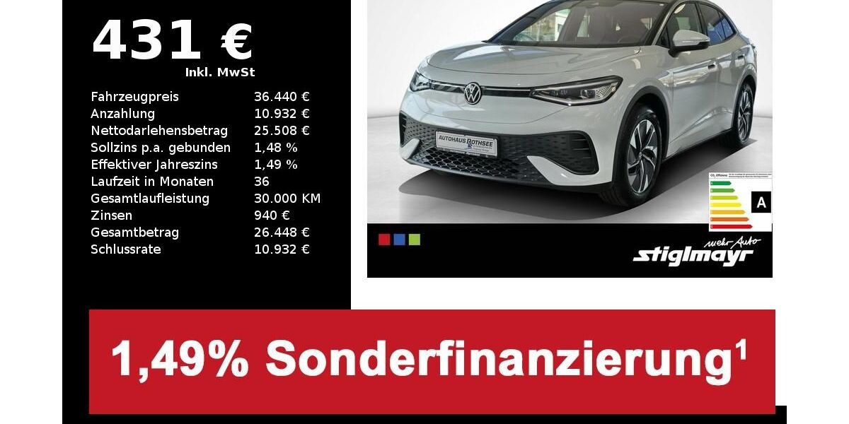 VW ID.5 12.153 km 36.440 &euro; Hilpoltstein 91161