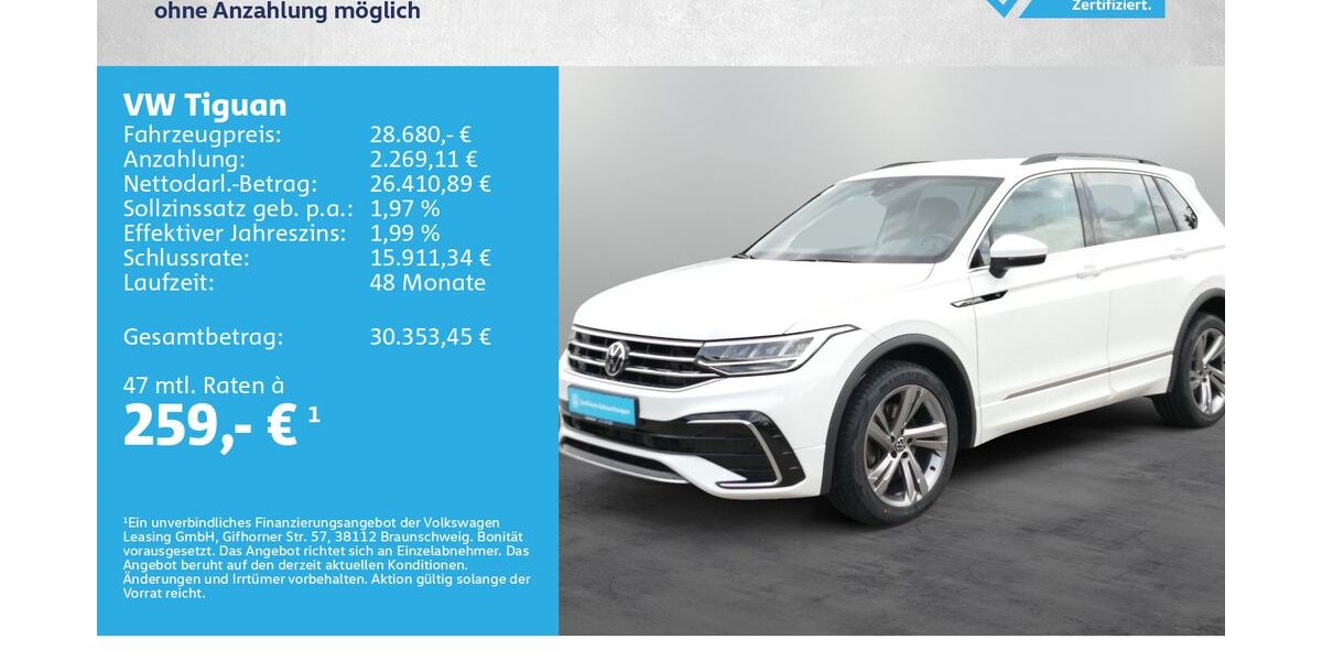 VW Tiguan 136.500 km 28.680 &euro; Kreuzwertheim 97892