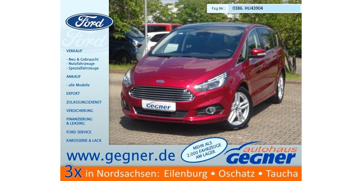 Ford S-Max 117.600 km 15.790 &euro; Eilenburg 04838