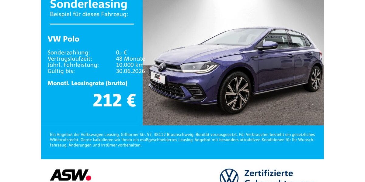 VW Polo 44.500 km 16.960 &euro; Sinsheim 74889