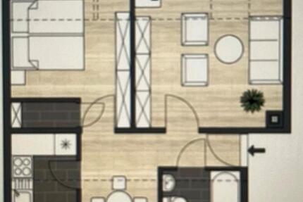 Wohnung Unterschleißheim - 2 Zimmer, 45 m&sup2;, 249.000&euro; | Angebot:26822045