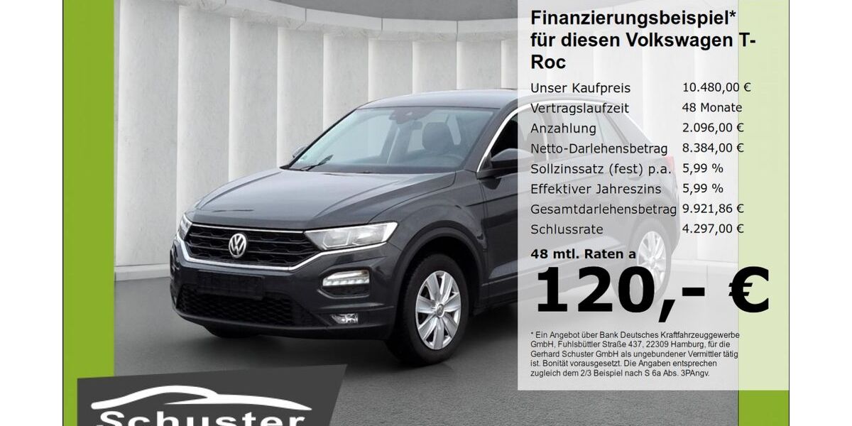 VW T-Roc 230.924 km 9.980 &euro; Ruhstorf 94099