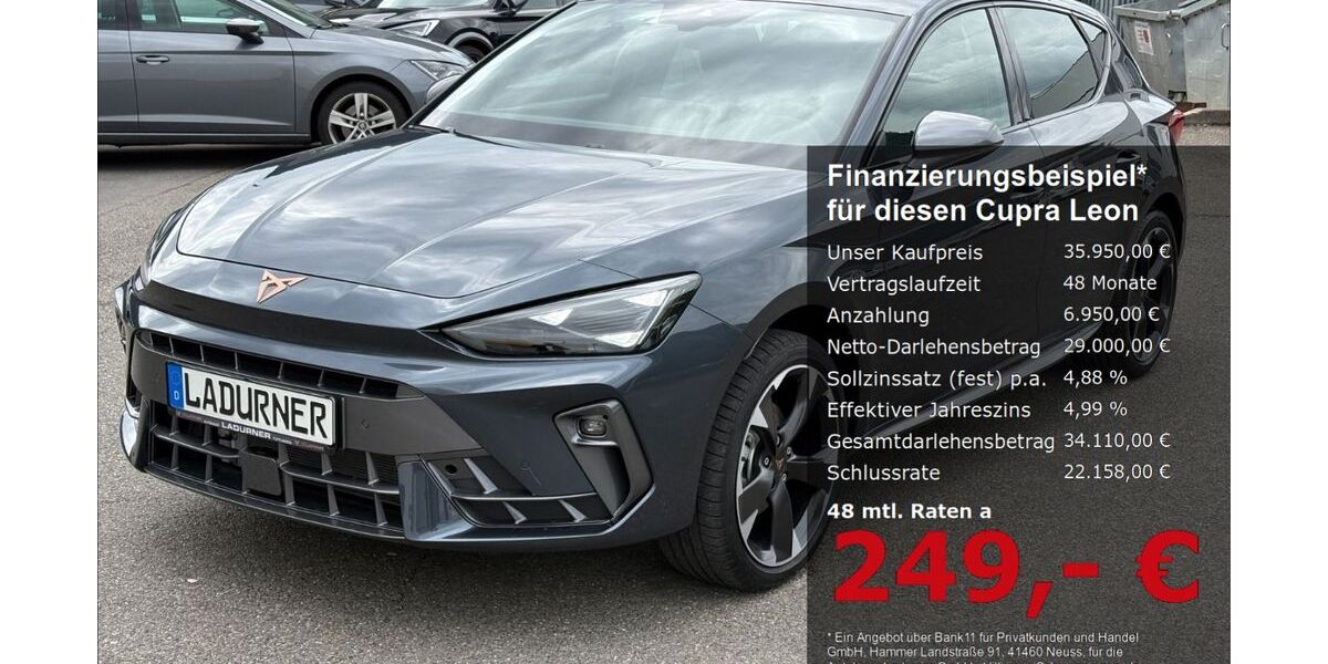 Cupra Leon 8.990 km 35.950 &euro; Villingen-Schwenningen 78052