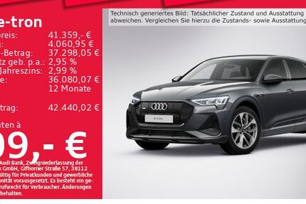 Audi e-tron 37.536 km 41.359 € München 80935