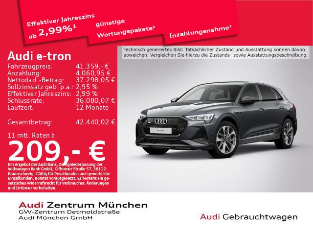 Audi e-tron 37.536 km 41.359 € München 80935