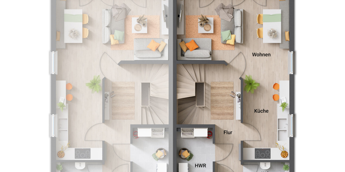 Doppelhaushälfte Rietberg - 6 Zimmer, 140 m&sup2;, 434.750&euro; | Angebot:24726544