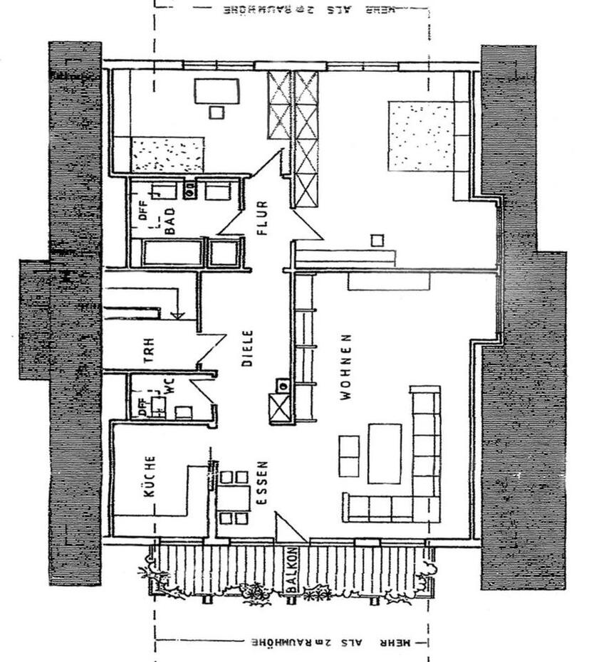 Top gepflegte 3-Zimmer DG-Wohnung mit EBK und Balkon