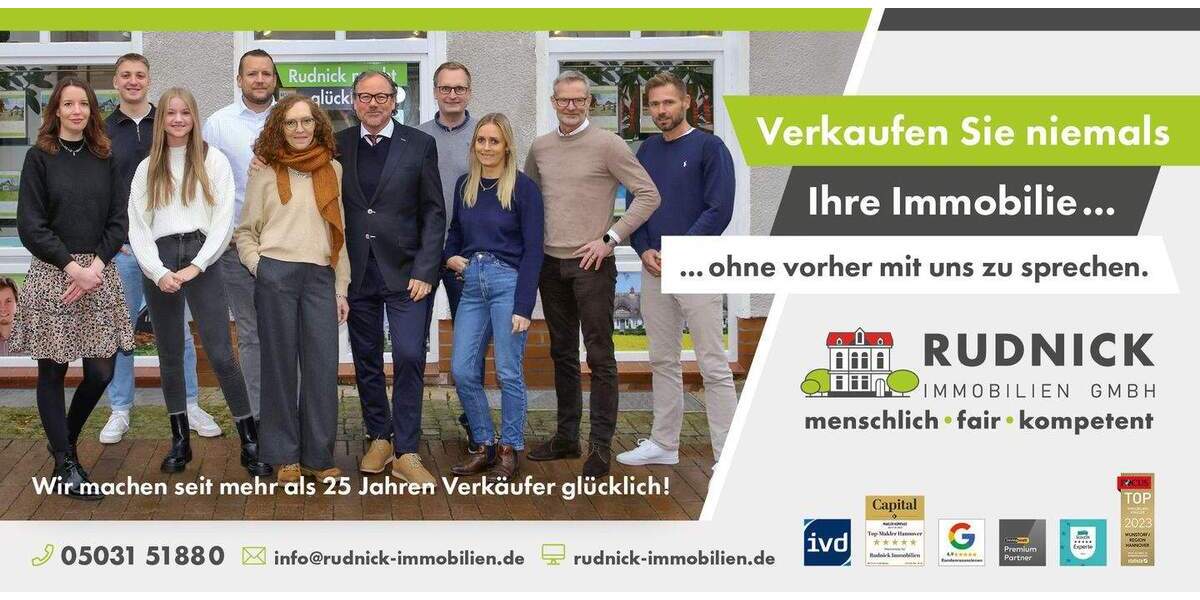 RUDNICK bietet BESTÄNDIGKEIT - 4-Zimmer-Wohnung mit zwei Balkonen 4 zimmer