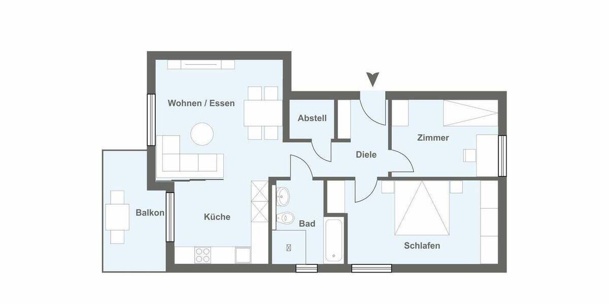 Etagenwohnung Spenge Lenzinghausen Spenge - 3 Zimmer, 321.000&euro; | Angebot:26703813