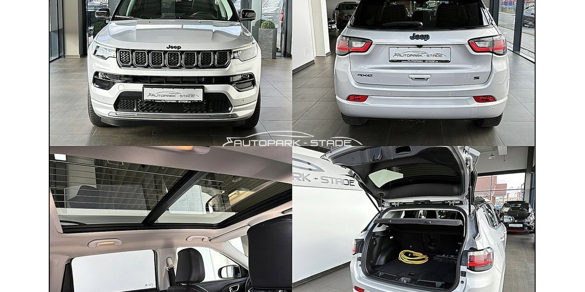 Jeep Compass S Plug-In 4WD ACC Keyless Pano Assist 53.000 km 23.390 &euro; Stade 21682