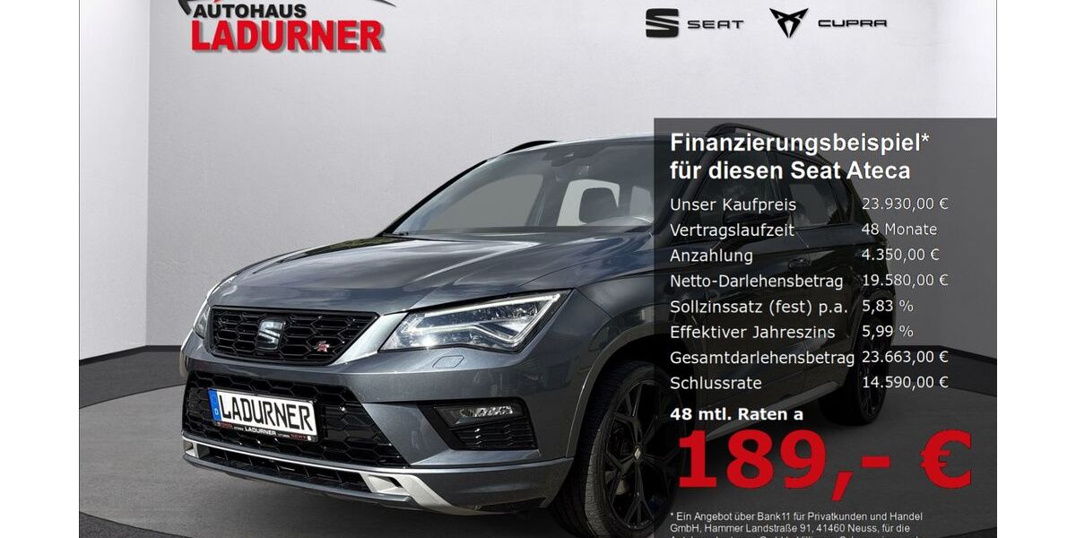 Seat Ateca 85.650 km 21.920 &euro; Villingen-Schwenningen 78052