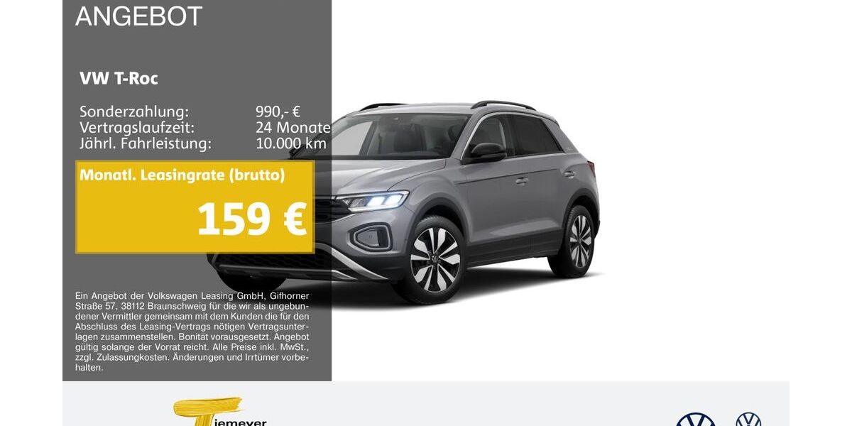 VW T-Roc 21.687 km 21.990 &euro; Castrop-Rauxel 44575