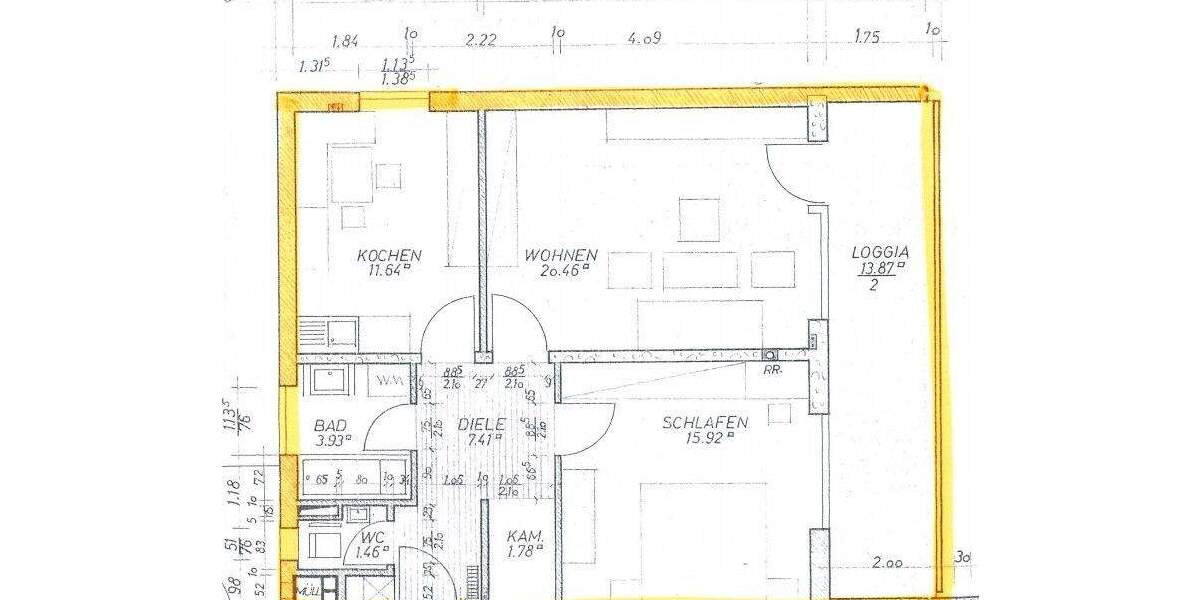 Etagenwohnung Burghausen - 2 Zimmer, 69 m&sup2;, 180.000&euro; | Angebot:25909024