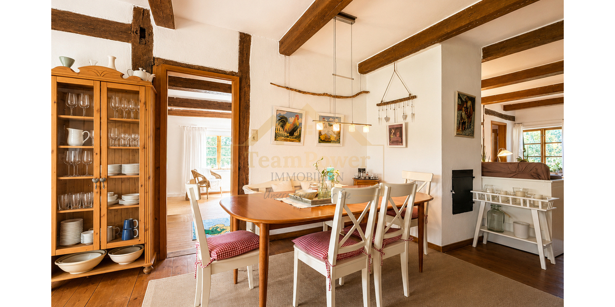 Viel Platz, viel Charme, viel Lebensqualität – modernisiertes Bauernhaus mit Pool & Einliegerwohnung - Gewerbeobjekt Emkendorf / Kleinvollstedt Kleinvollstedt | Angebot:27302459