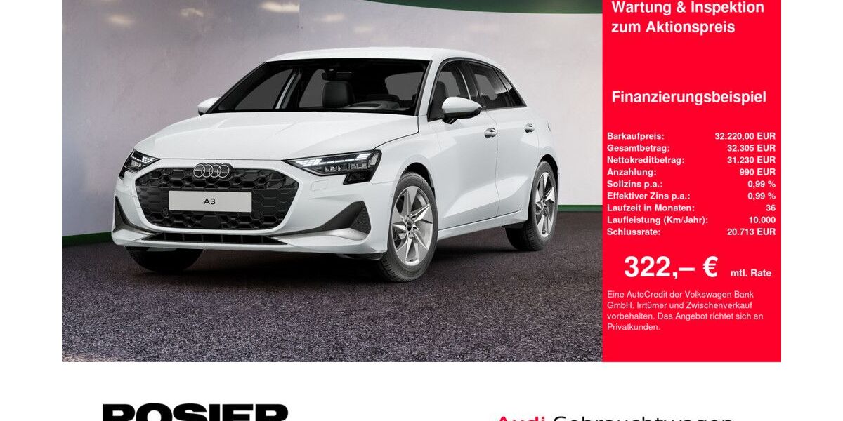 Audi A3 27.739 km 32.979 &euro; Menden 58706