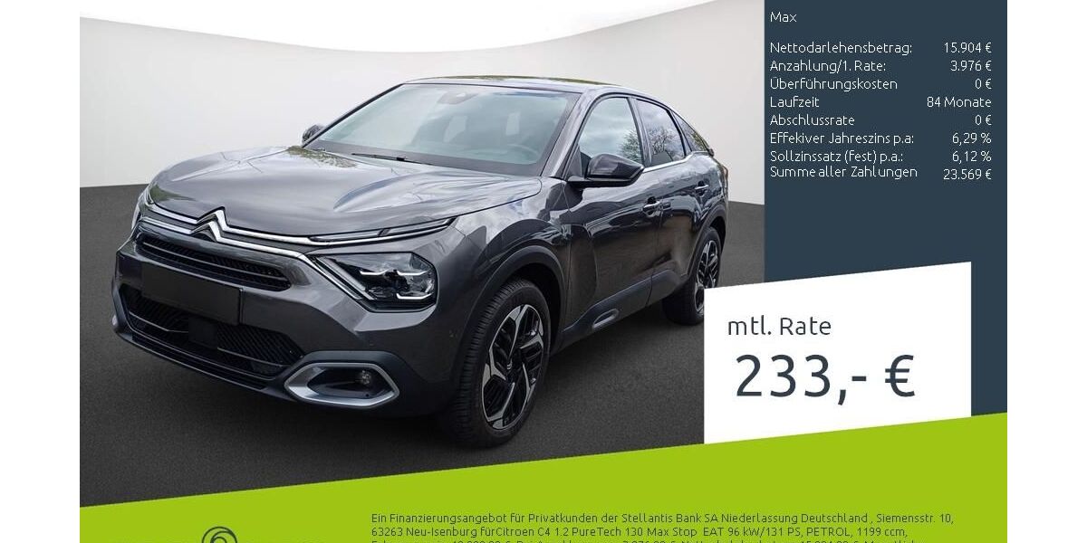 Citroen C4 14.644 km 19.880 &euro; Borken 46325