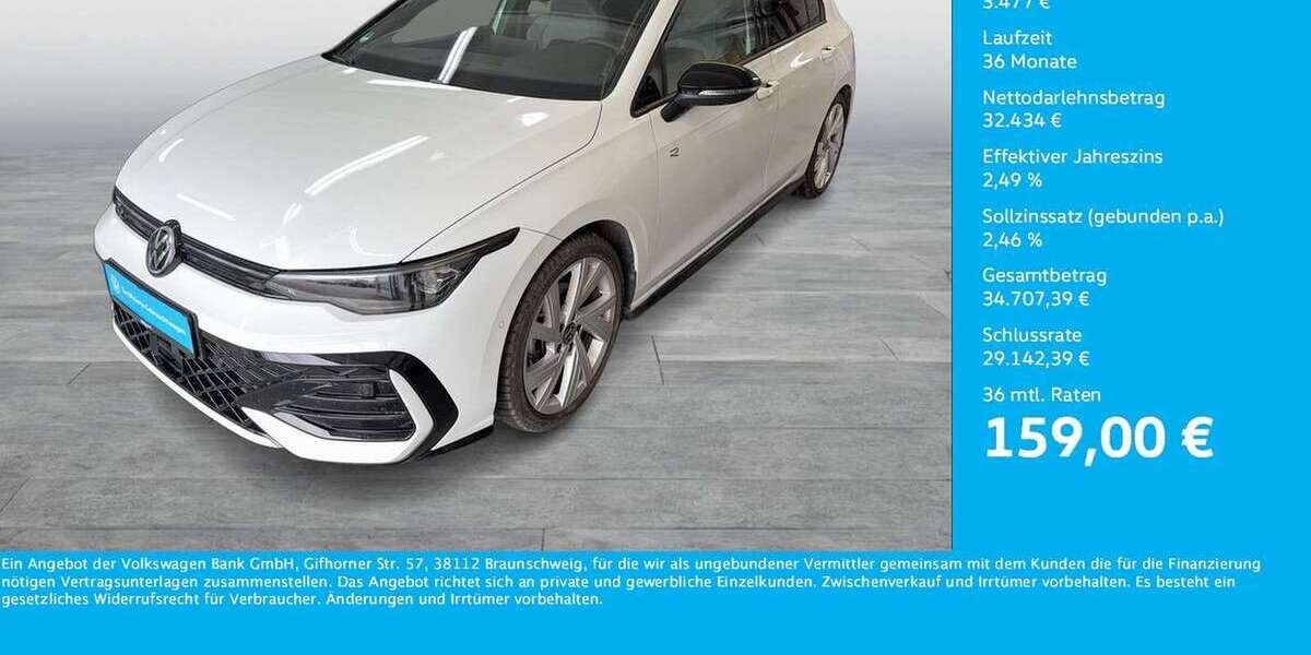VW Golf 2.024 km 35.911 &euro; Dortmund 44141