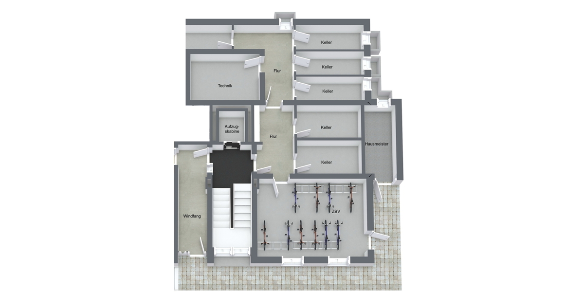 Wohnen auf 98 qm mit großem Südwestbalkon ! 3 zimmer