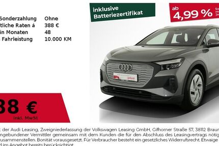 Audi Q4 e-tron 8.352 km 37.990 &euro; Nürnberg 90441