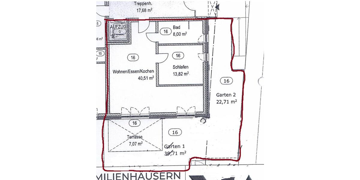 Terrassenwohnung Hövelhof - 2 Zimmer, 62 m&sup2;, 270.000&euro; | Angebot:26223567