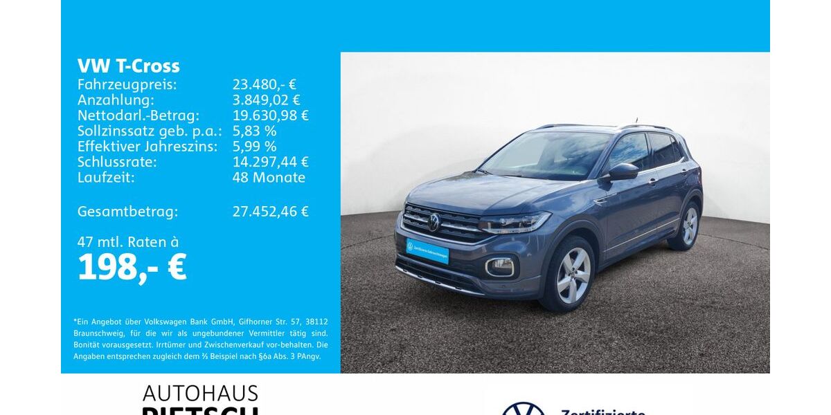 VW T-Cross 52.273 km 22.450 &euro; Melle 49324