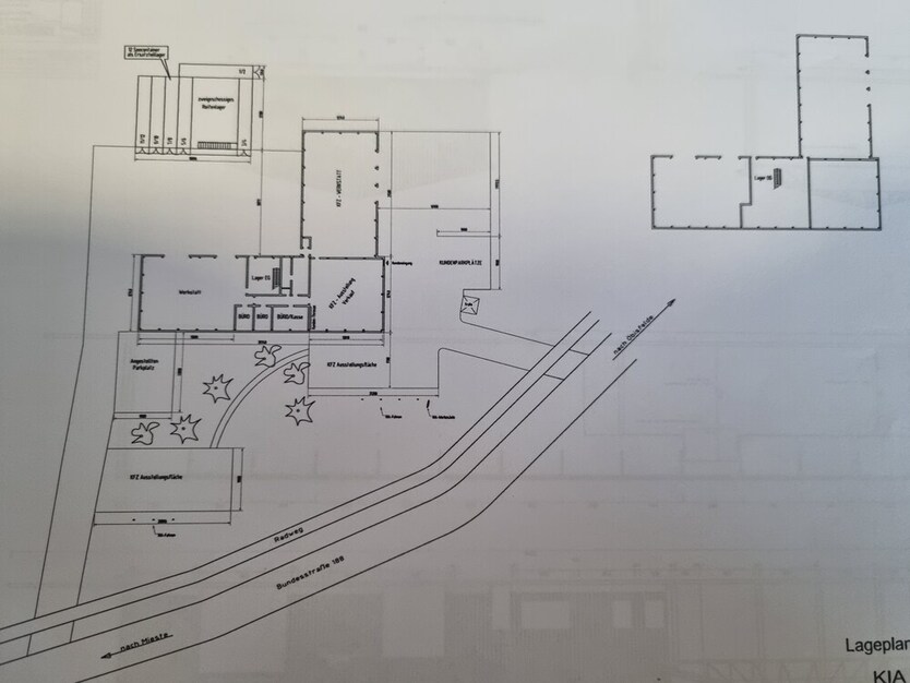 Gut gehendes Autohaus mit Werkstatt an der B188 aus altersgründen zu verkaufen! zimmer