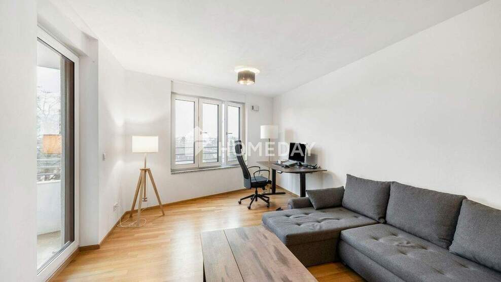 Moderne 2-Zimmer-Wohnung mit Balkon & hochwertiger Ausstattung 2 zimmer