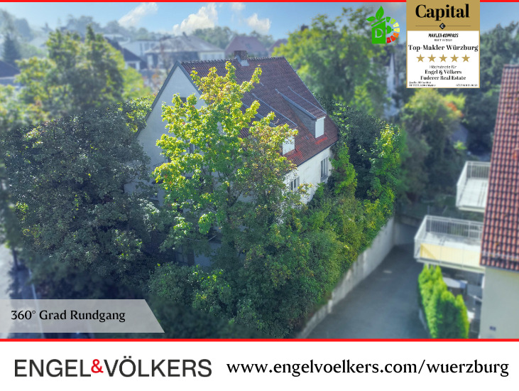 Mehrfamilienhaus, Wohnhaus Würzburg Frauenland - 7 Zimmer, 198 m&sup2;, 625.000&euro; | Angebot:25996996