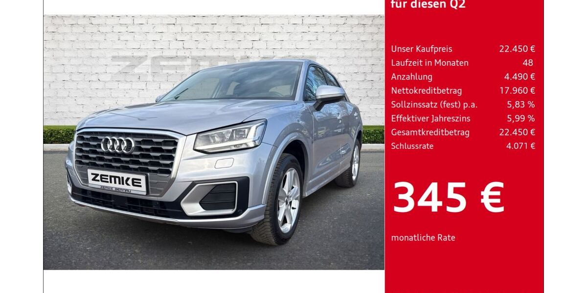Audi Q2 79.715 km 21.975 &euro; Schorfheide OT Finowfurt 16244
