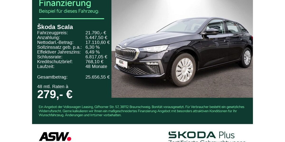 Skoda Scala 24.500 km 21.790 &euro; Heilbronn 74076