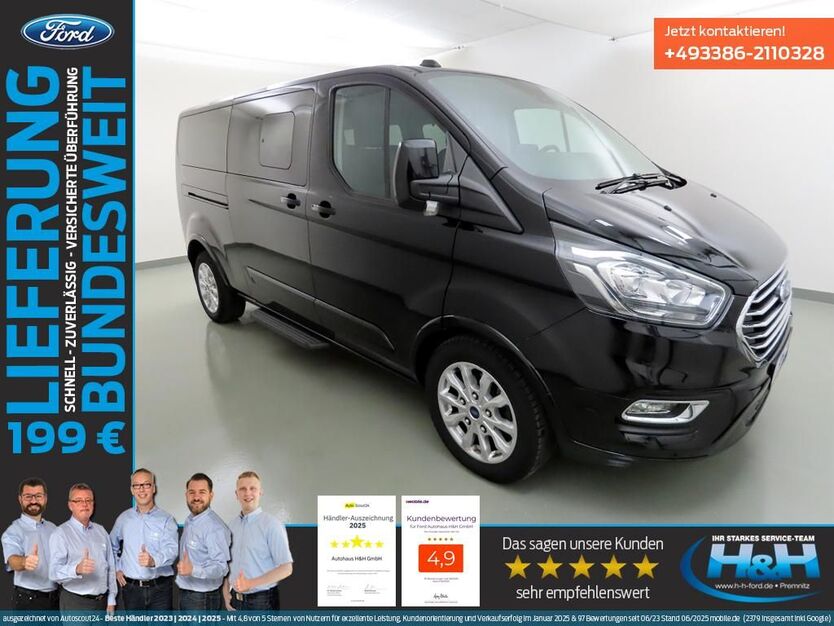 Ford Tourneo Custom 66.951 km 39.340 € Premnitz / Nahe A2 14727