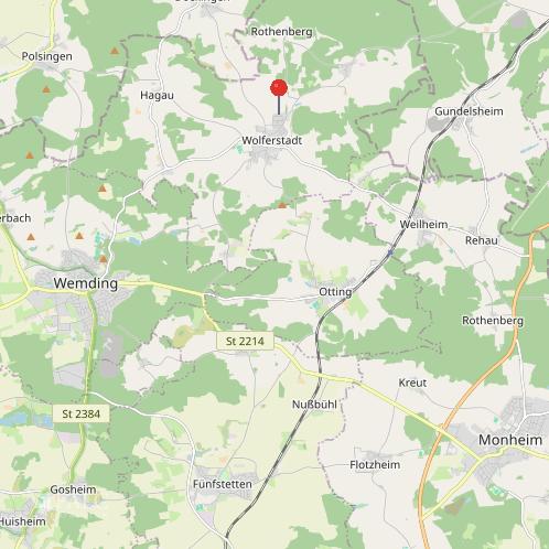 Erdgeschoßwohnung Wolferstadt - 3.5 Zimmer, 87 m&sup2;, 1.042&euro; | Angebot:23540198