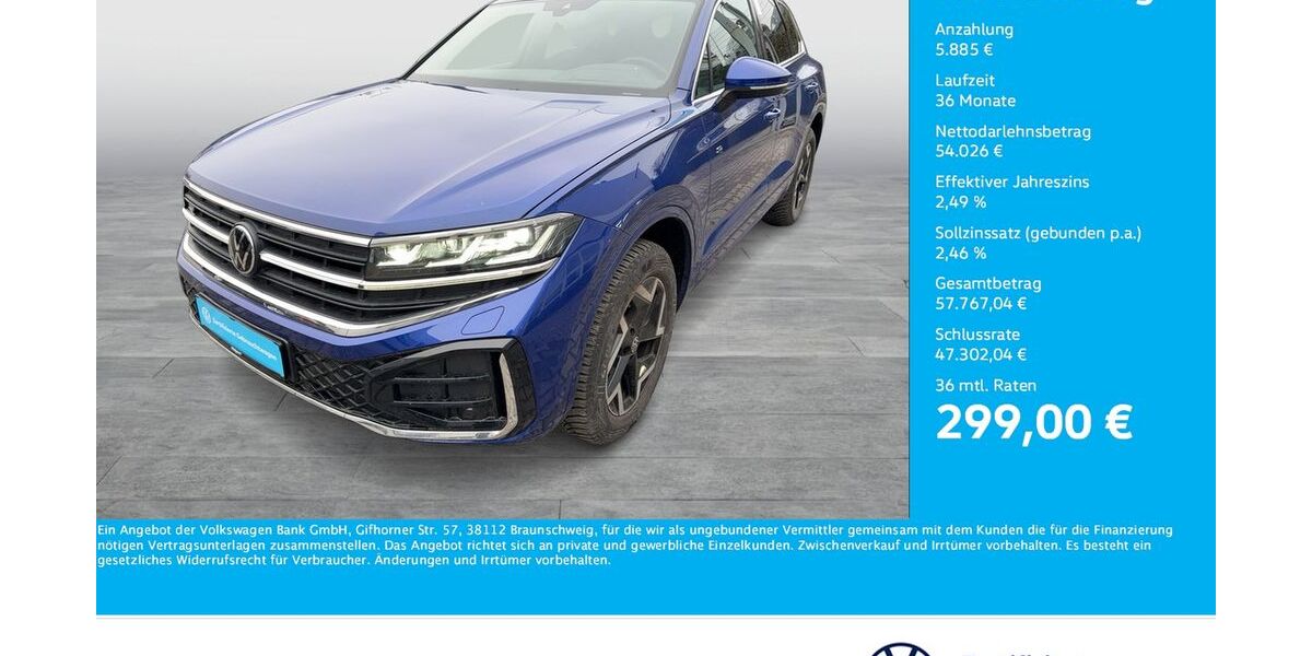VW Touareg 19.844 km 57.666 &euro; Dortmund 44141