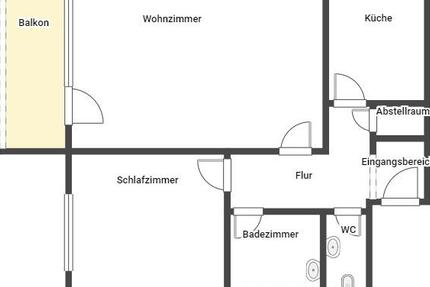 Wohnung Neustadt an der Weinstraße - 2 Zimmer, 75 m&sup2;, 538&euro; | Angebot:22939612