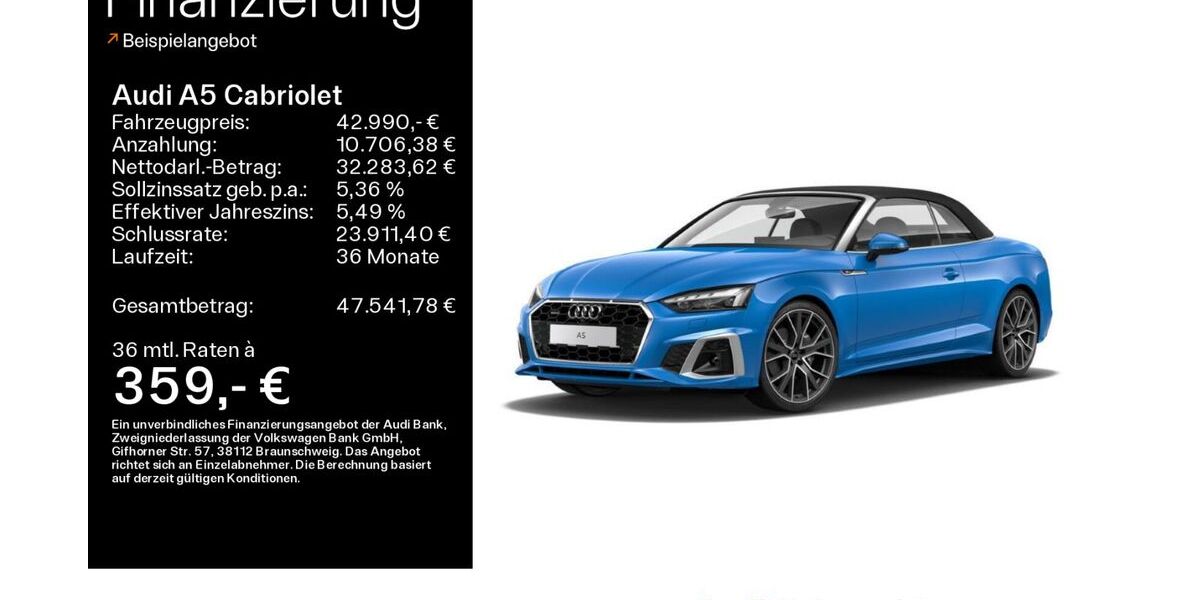 Audi A5 24.870 km 42.990 &euro; Haßfurt 97437