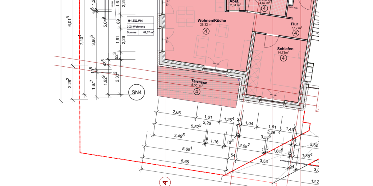 Achtung Steuerfüchse-SonderAFA im KFW 40 QNG Energiesparhaus Schöne helle Wohnung mit Garten - Erdgeschoßwohnung Trier Feyen-Weismark | Angebot:26985315