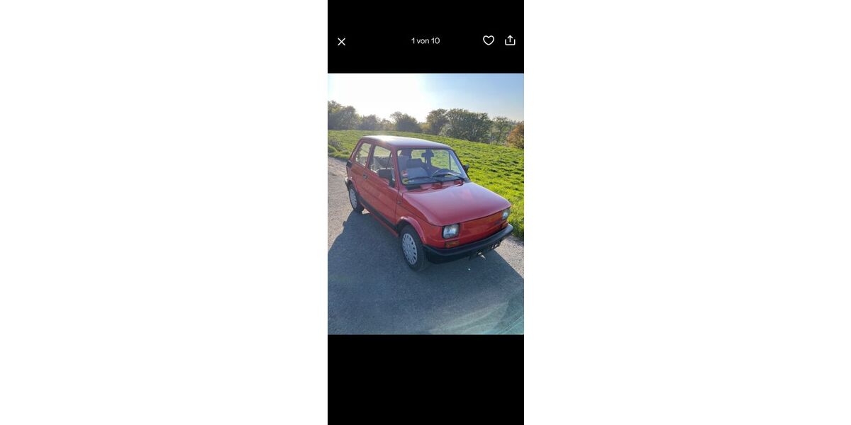 Fiat 126 29.000 km 4.500 &euro; Hattingen 45529