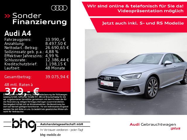 Audi A4 39.258 km 33.990 € Freiburg 79115