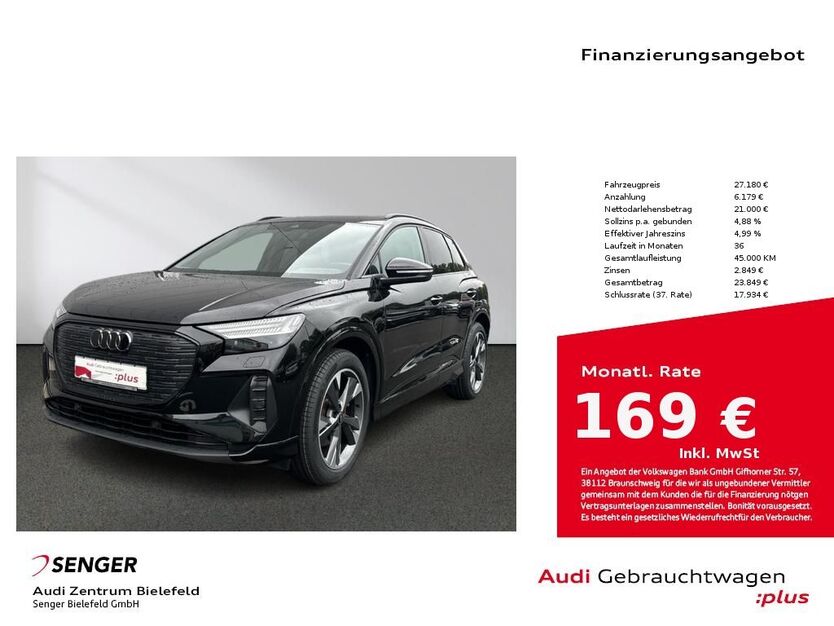 Audi Q4 e-tron 52.621 km 26.680 € Bielefeld 33609