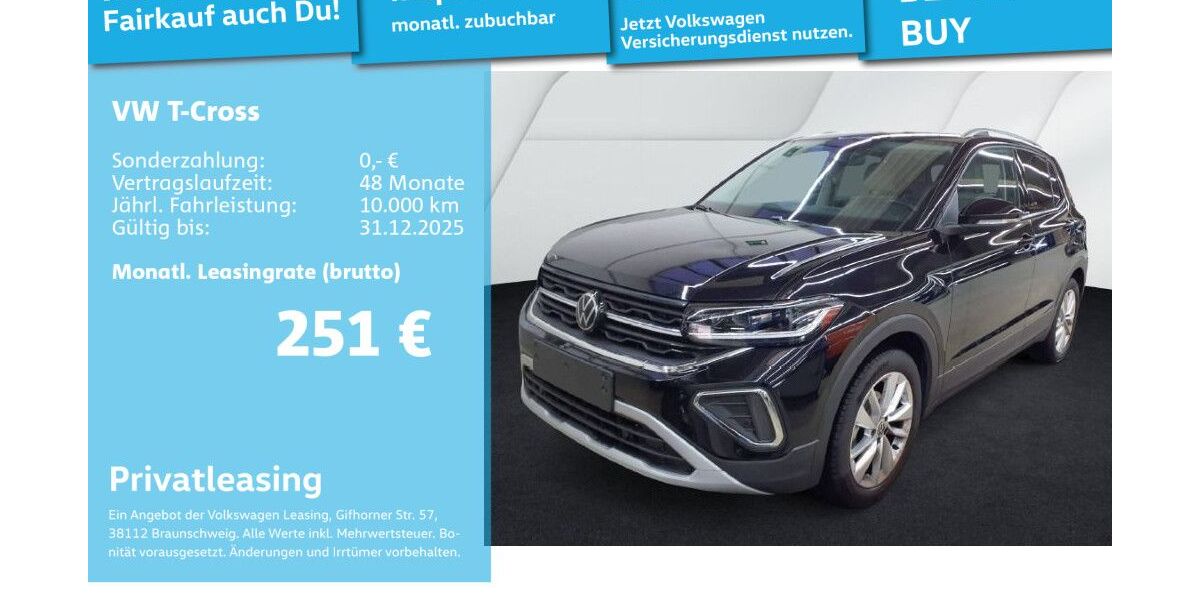 VW T-Cross 22.493 km 24.491 &euro; Mannheim 68309