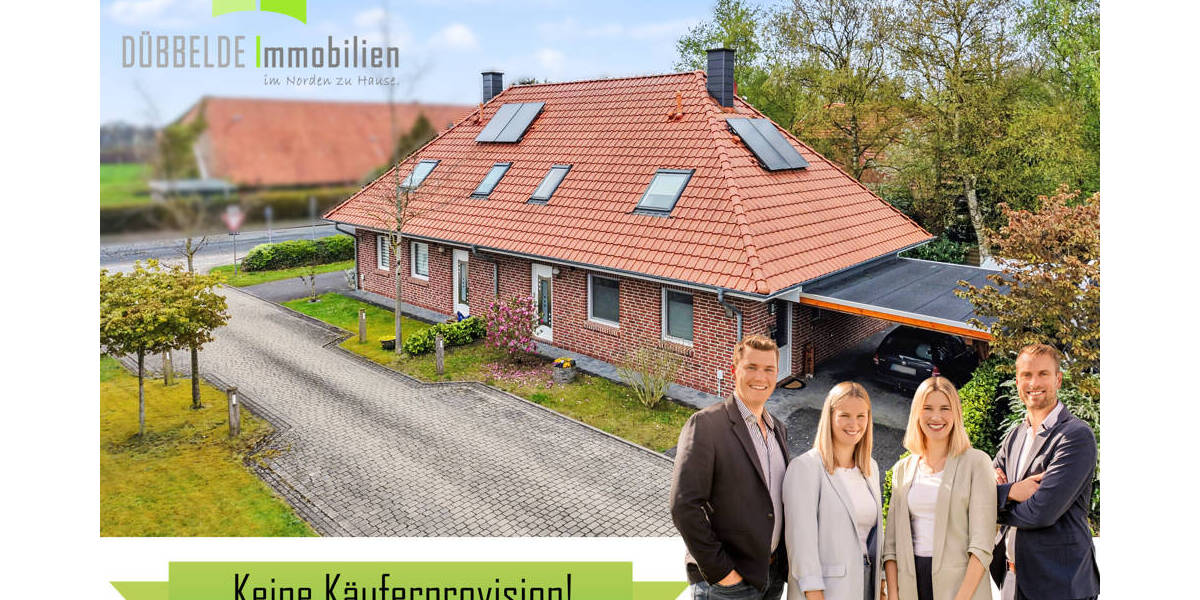 Mehrfamilienhaus, Wohnhaus Apen / Vreschen-Bokel Vreschen-Bokel - 6 Zimmer, 205 m&sup2;, 489.000&euro; | Angebot:26378685