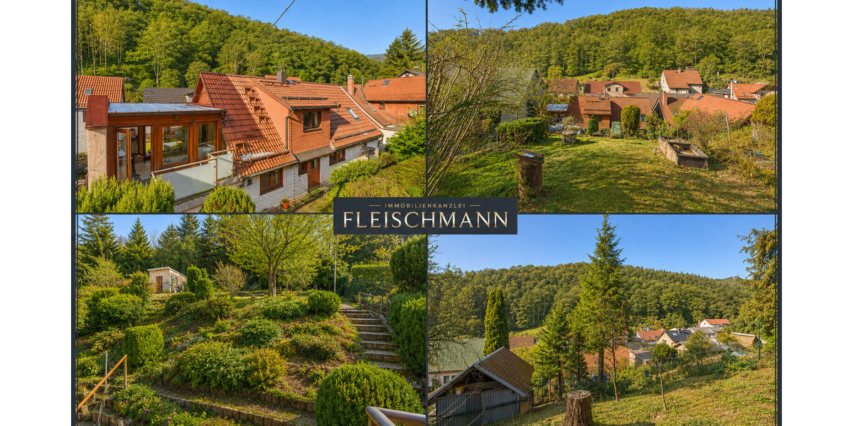 Wohnen am Thüringer Wald – Familienhaus mit großem Garten, Wintergarten & viel Ruhe - Einfamilienhaus Suhl Schmiedefeld am Rennsteig | Angebot:26543801