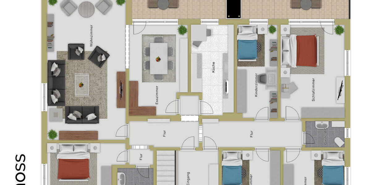 Einfamilienhaus Bad Buchau - 6 Zimmer, 151 m&sup2;, 349.000&euro; | Angebot:25776470