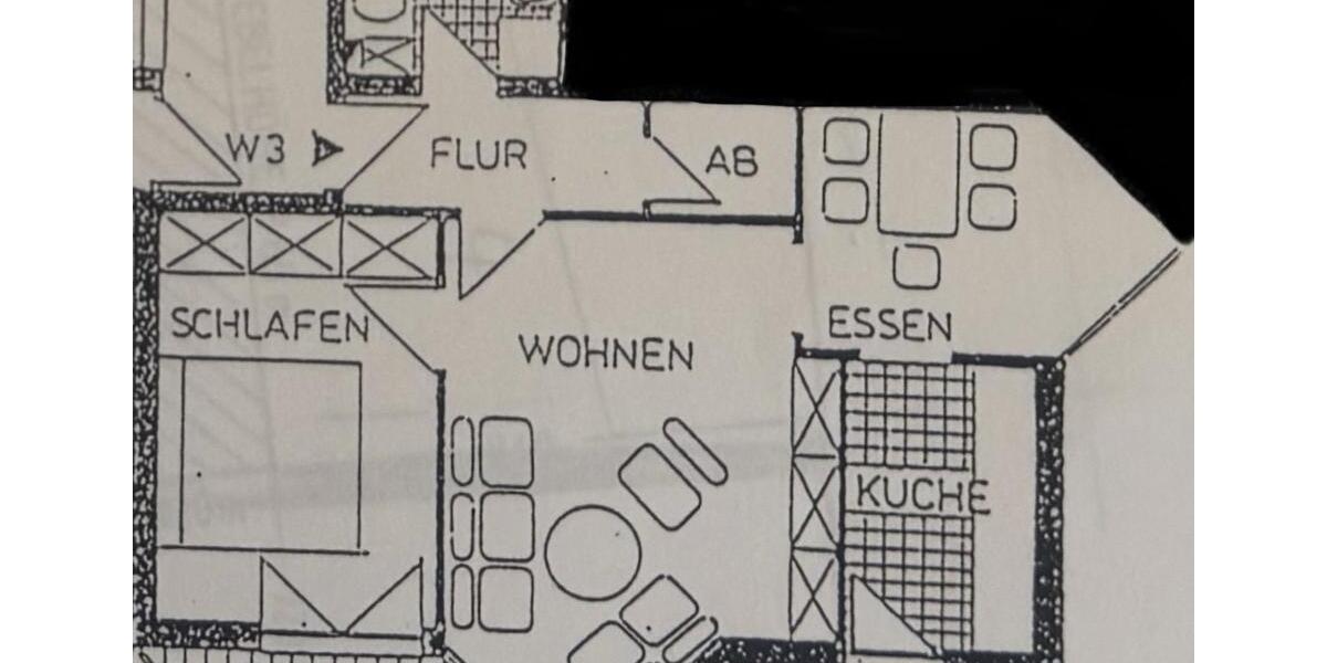 Erdgeschoßwohnung Nabburg - 3 Zimmer, 57 m&sup2;, 560&euro; | Angebot:25292322